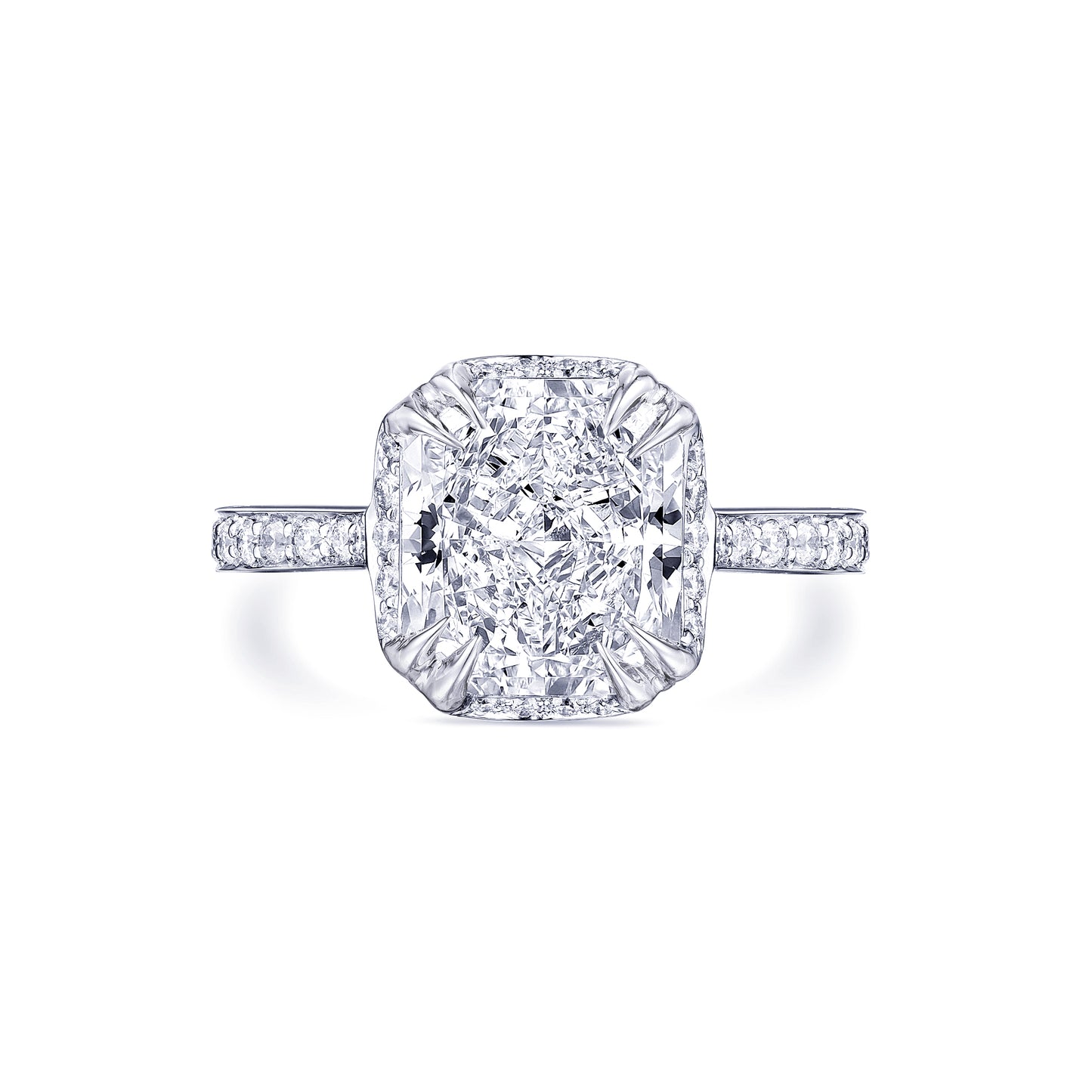 D'oro Solitaire Engagement Ring