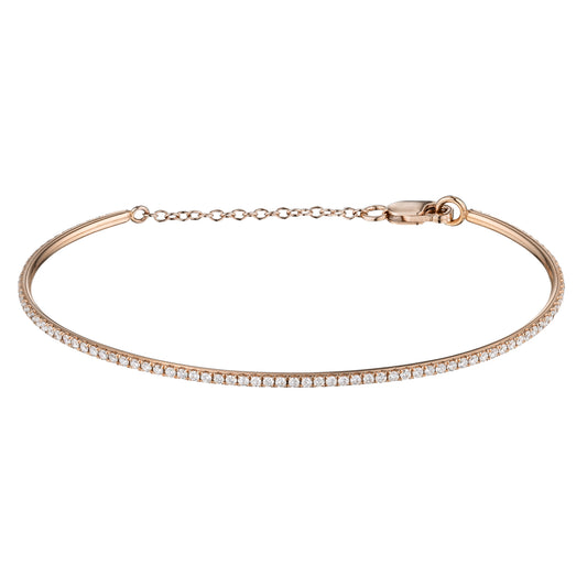 The Glade Arch Bracelet in 18K Rose Gold